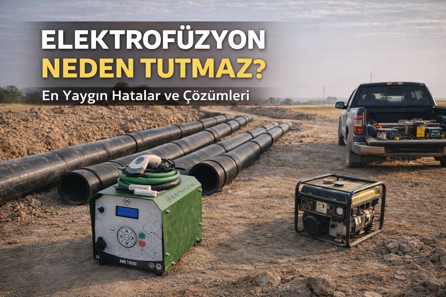 Elektrofüzyon Neden Tutmaz? En Yaygın Hatalar ve Çözümleri