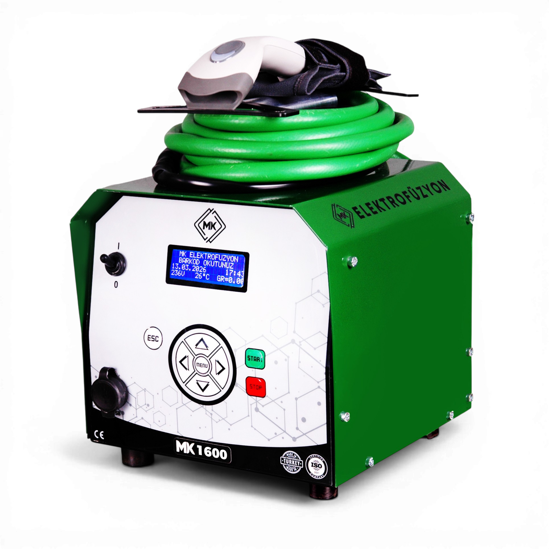 MK 1600 Elektrofüzyon Kaynak Makinesi | PE HDPE Boru Kaynak Makinesi 20-1600 mm